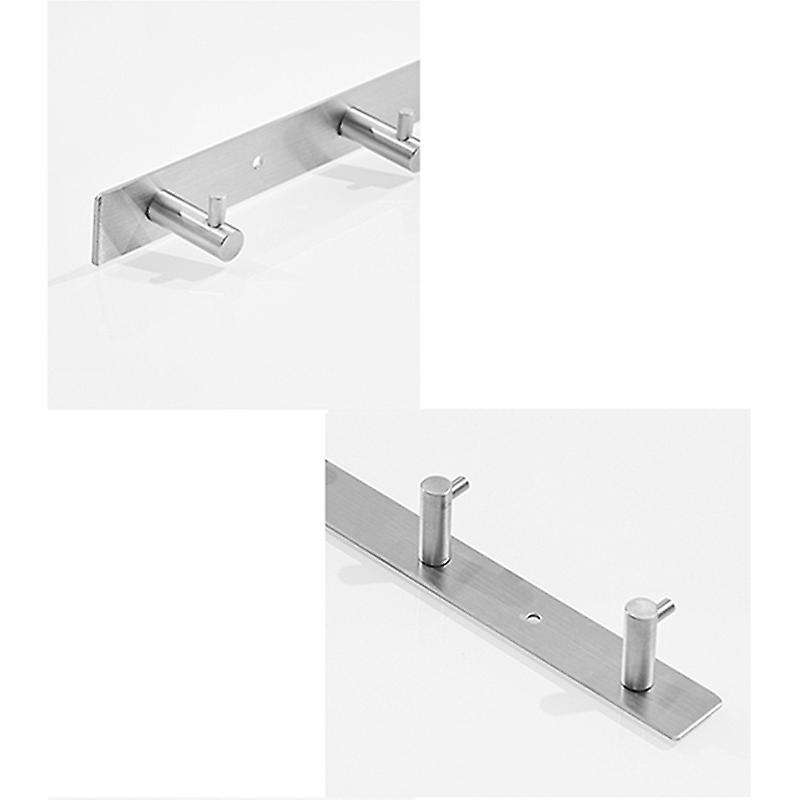 14in Towel Hooks Bathroom Coat Hook Stainless Steel Wall-mounted