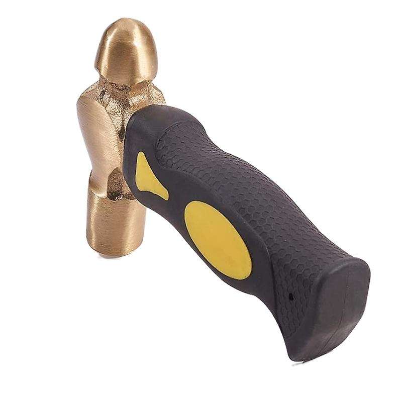 1lb Brass Metal Stamping Hammer Double-face Mallet Heads Brass Hammer
