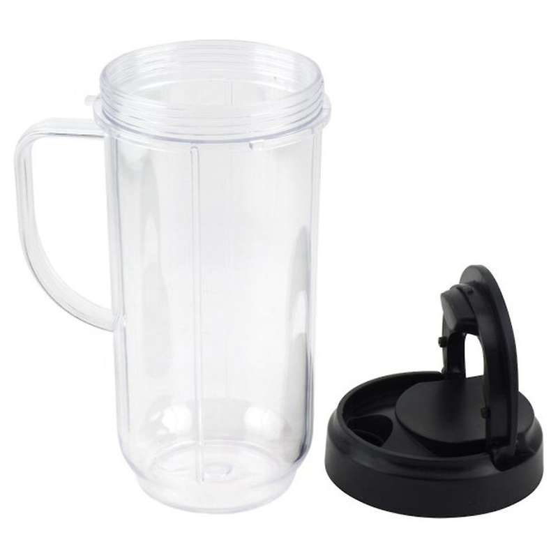 22oz Tall Cup with Flip Lid and Cross Blade for 250w Mb1001 Blenders