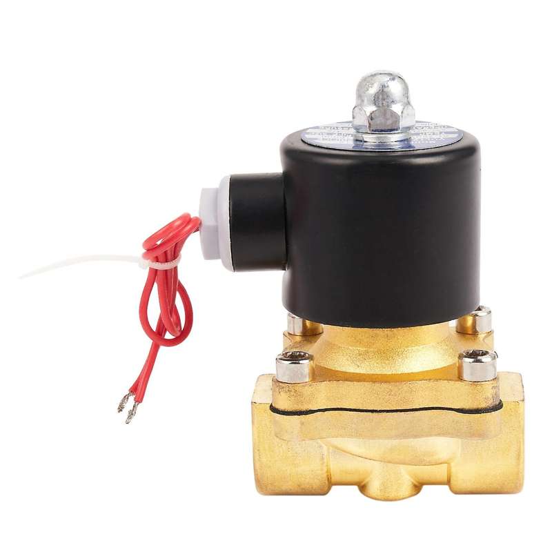 220v Dn15 1/2in Closed Electromagnetic Valve for Water Oil Gas