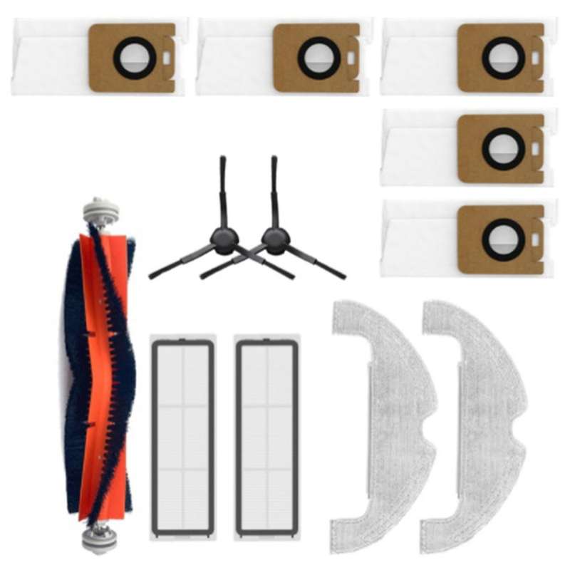 For Dreame Bot Z10 Pro L10 Dust Bag Filter Side Main Brush Mop Cloths
