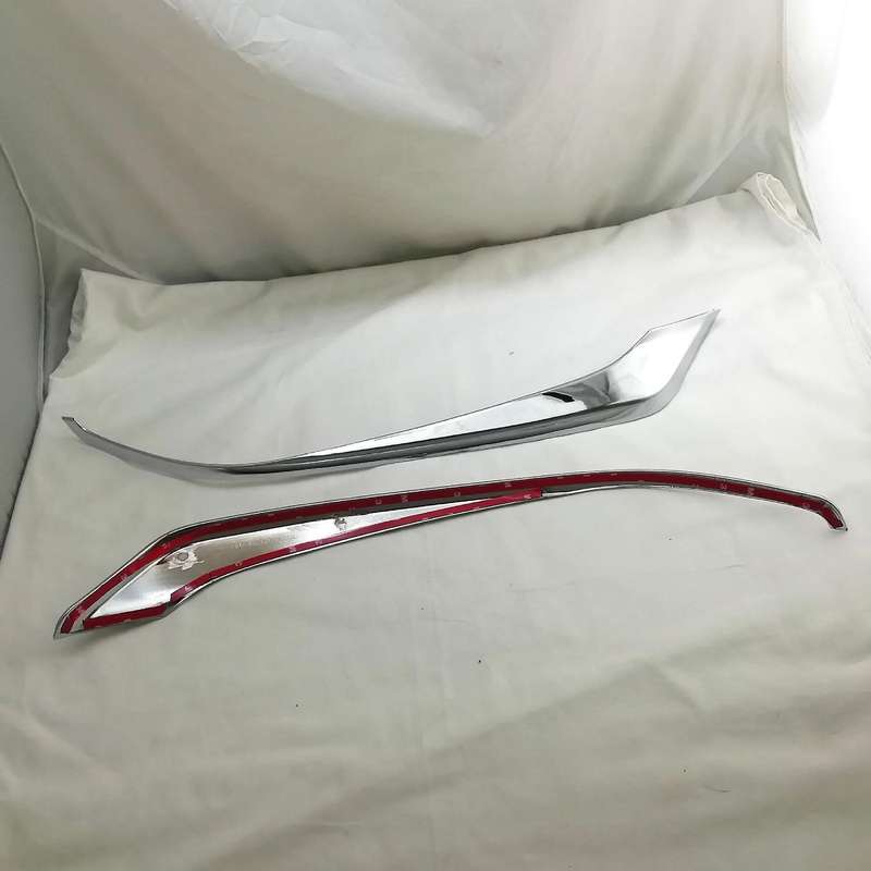 For Honda Hr-v Vezel Chrome Front Bumper Lip Anti-scratch Strip Trim