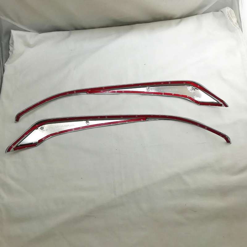 For Honda Hr-v Vezel Chrome Front Bumper Lip Anti-scratch Strip Trim