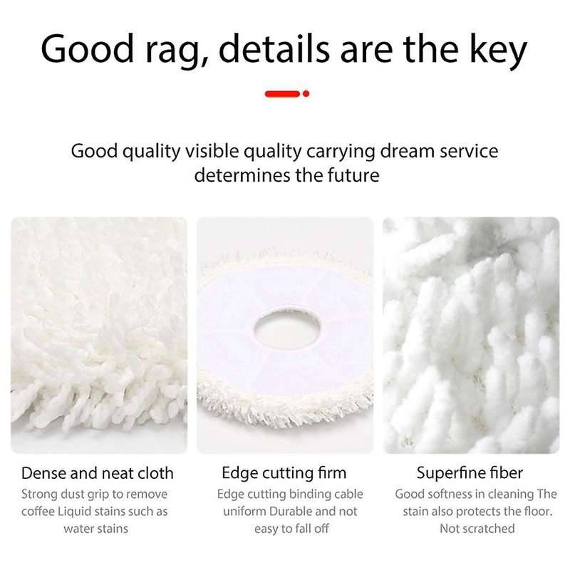 9pcs for Ecovacs X1 Vacuum Cleaner Rag Holder Rag Bracket Mop Cloth
