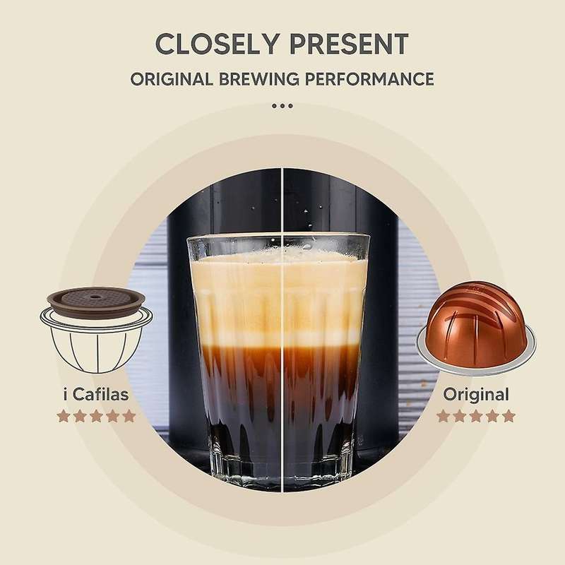 2pcs Reusable Cap for Nespresso Vertuo and Vertuoline Silicone