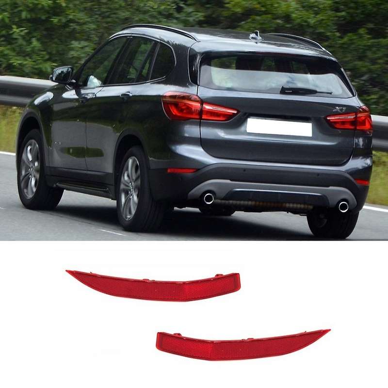 Rear Bumper Reflector Light Trim Warning Lamp 61617355547 61617355548