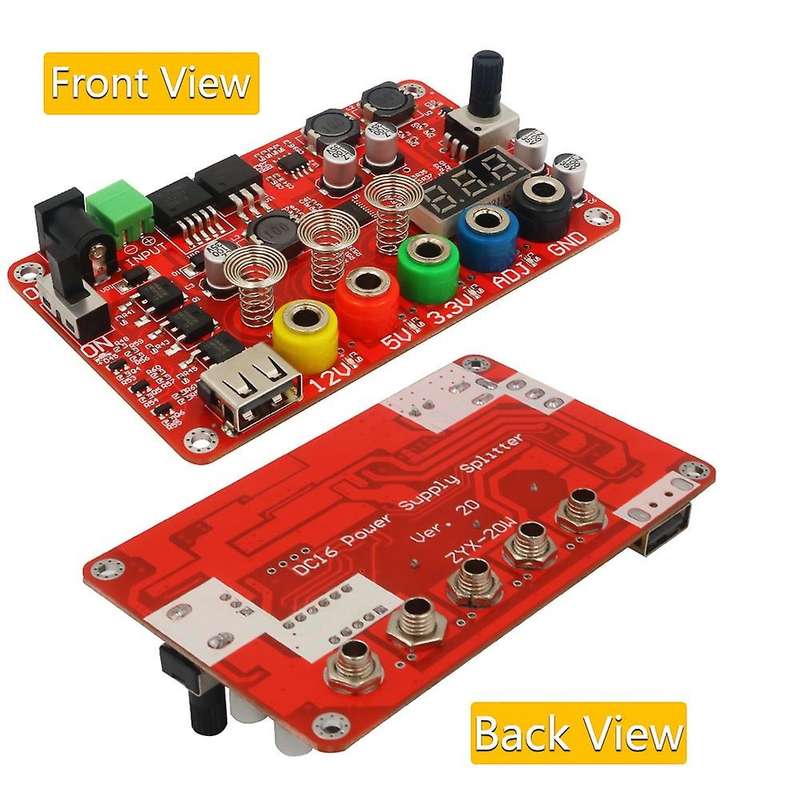 13-24v Dc Input Voltage Regulator Board with Adj Adjustable Voltage