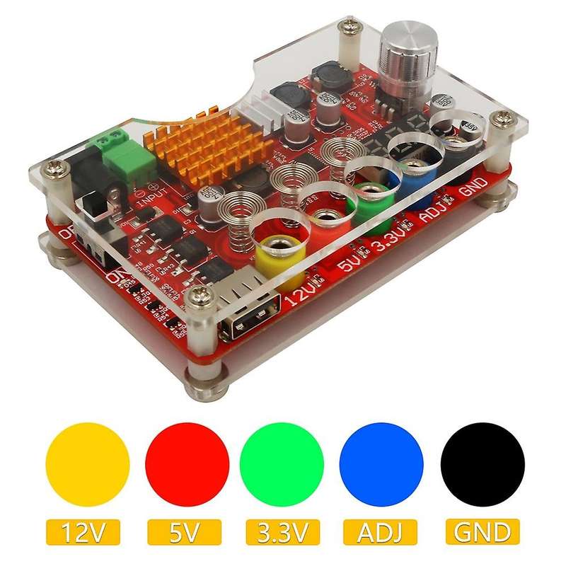 13-24v Dc Input Voltage Regulator Board with Adj Adjustable Voltage