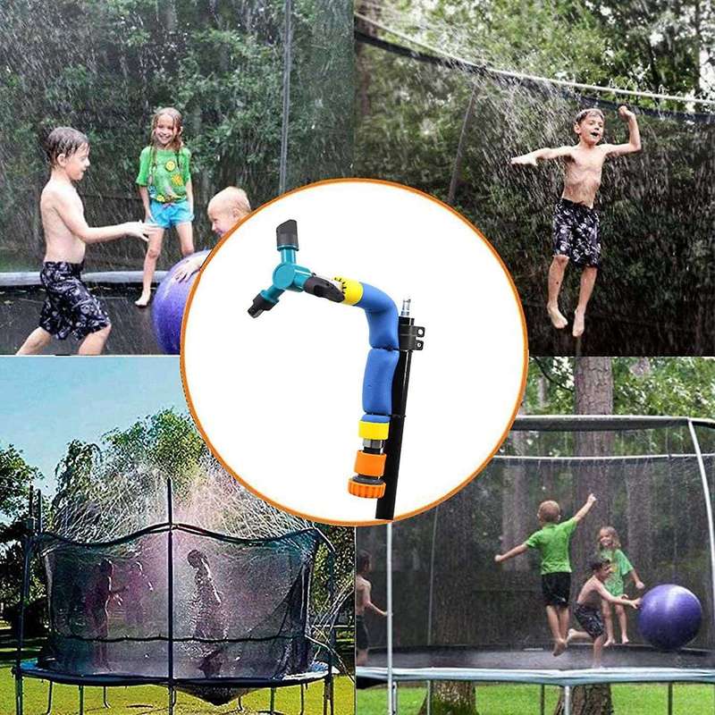 Garden Sprinkler Rotating Lawn Sprinkler Trampoline Sprinkler for Kid