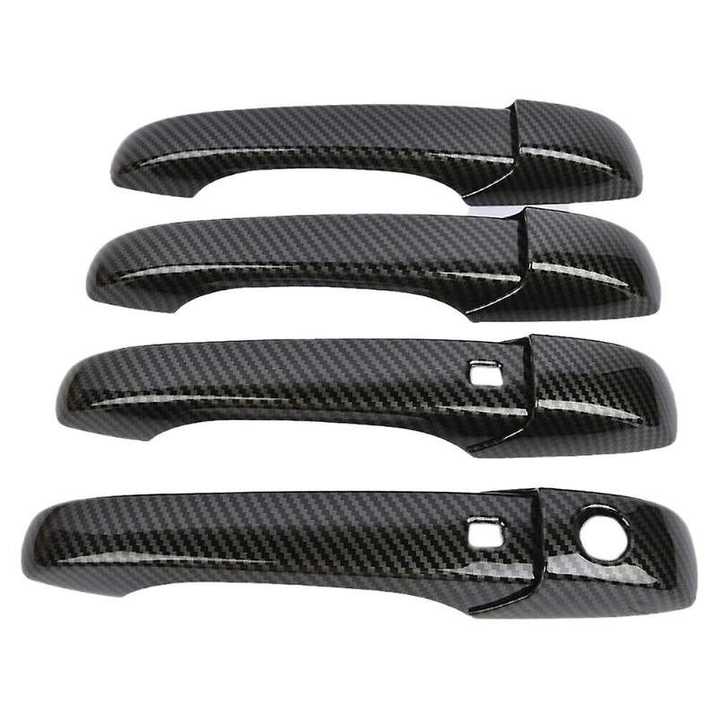 Car Door Handle Trim Door Handle with Carbon Pattern for Jeep