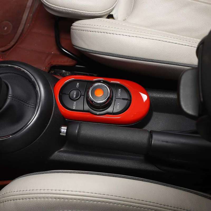 Car Abs Gear Shift Frame Cover Trim For-bmw Mini Cooper S F55 F56 F57