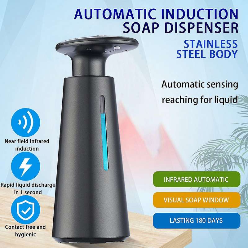 Automatic Soap Dispenser Hand Free Touchless Bathroom Dispenser White