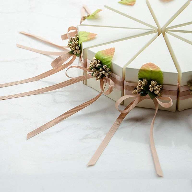 20pcs White Party Favors Gift Boxes Wedding Favor Boxes for Sweets