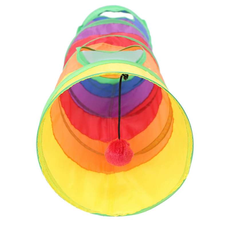Cat Tunnel Pet Tube Collapsible Play Toy Indoor Outdoor Toys