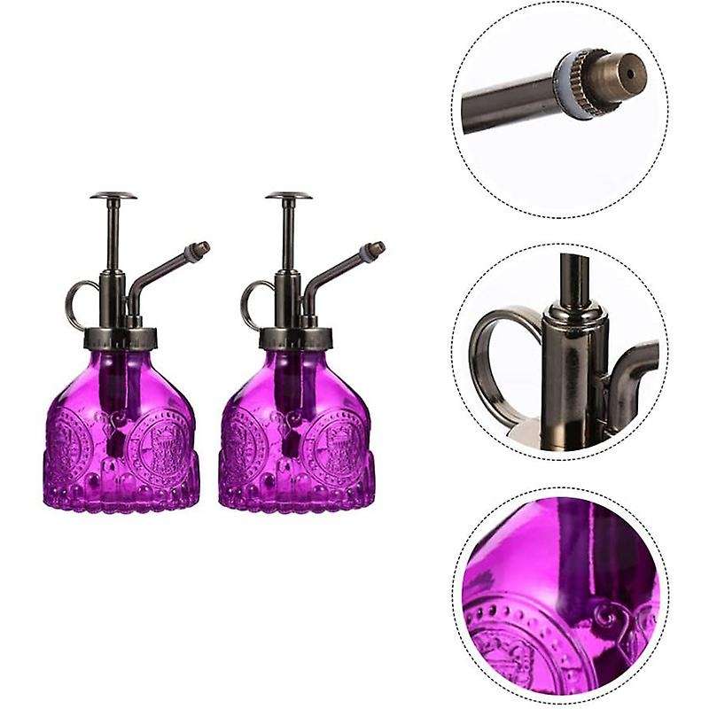 Glass Spray Bottle Retro Style Sprinkler Indoor Plant Spray Bottle