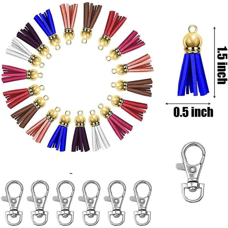 Key Fob Hardware Set,key Fob Swivel Snap Hooks for Diy Craft Keychain