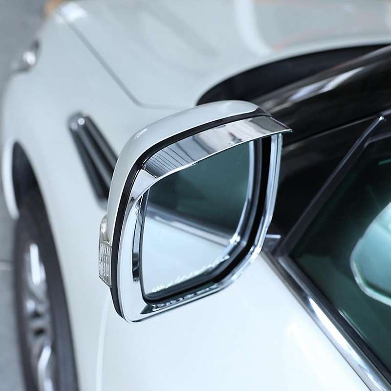 Car Rear View Mirror Cover Panel Rain Guard for Nissan Patrol Y62