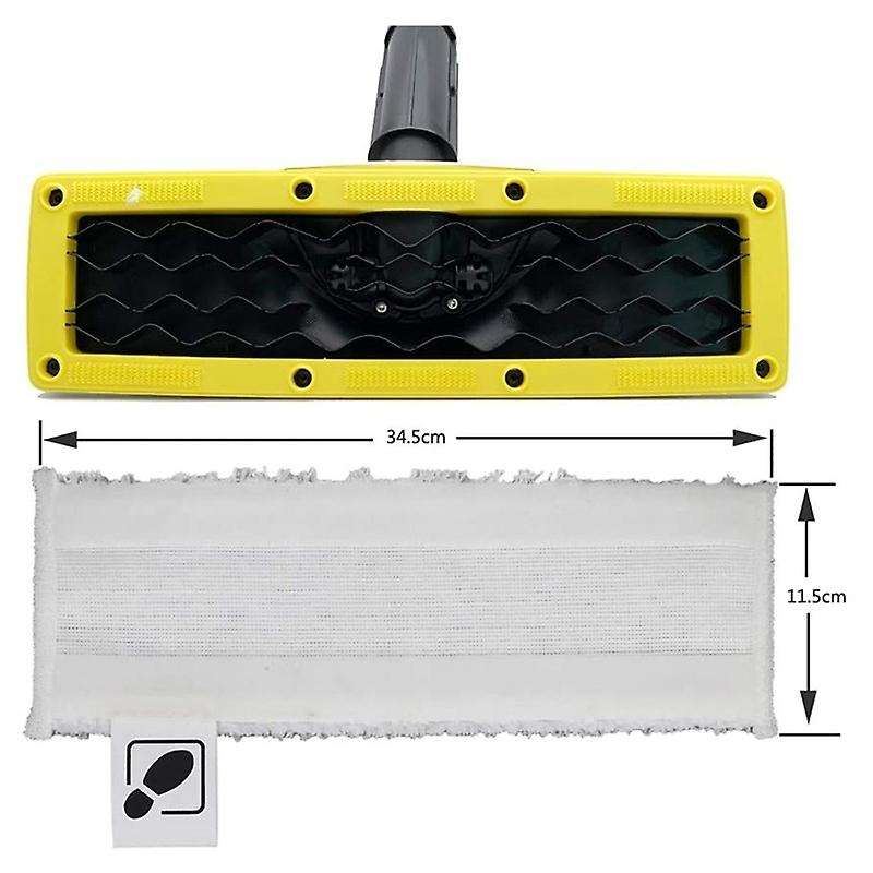 Microfibre Floor Cloth Round Brushes for Karcher Easyfix Sc2 Sc 3 Sc4