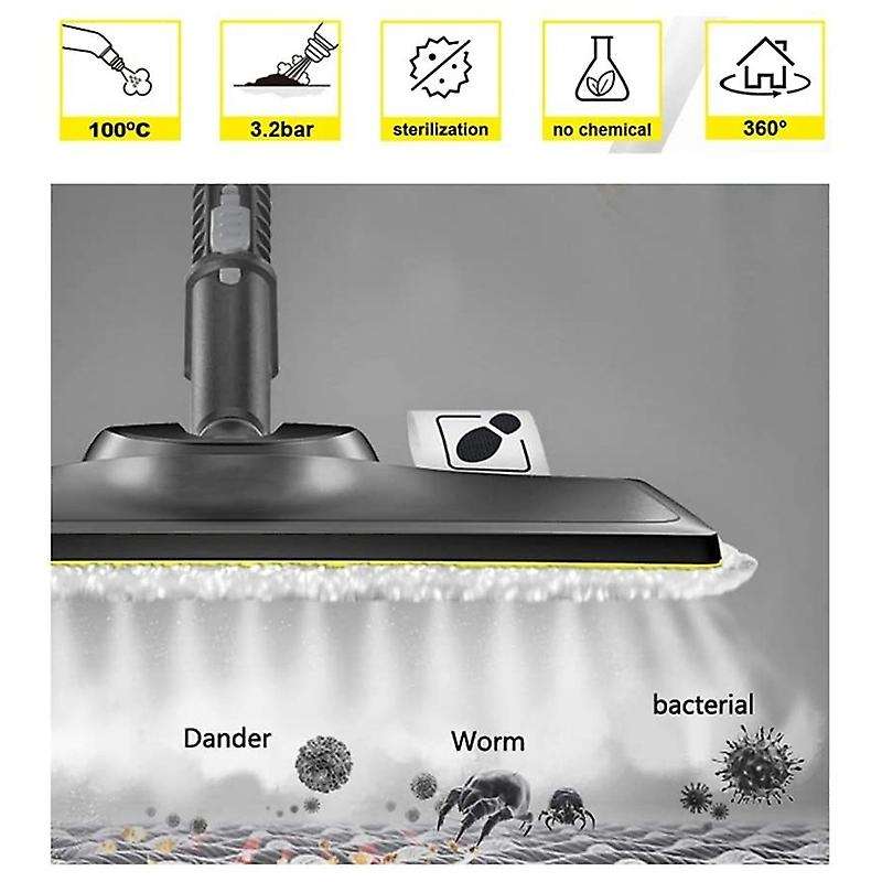 Microfibre Floor Cloth Round Brushes for Karcher Easyfix Sc2 Sc 3 Sc4