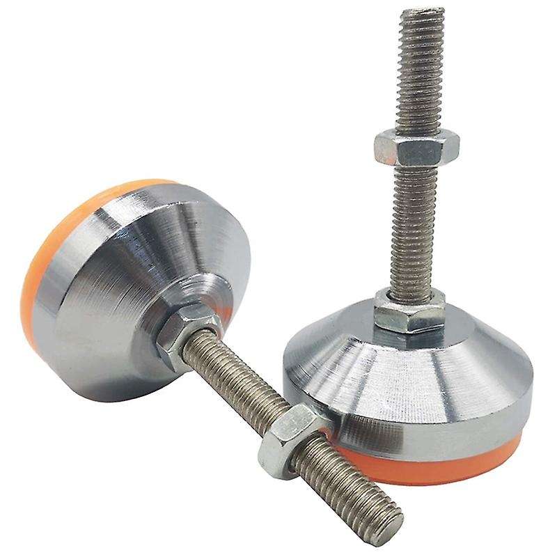 2pcs Heavy Duty Leveling Screw Leg 4 Inch for Mechanical Equipment