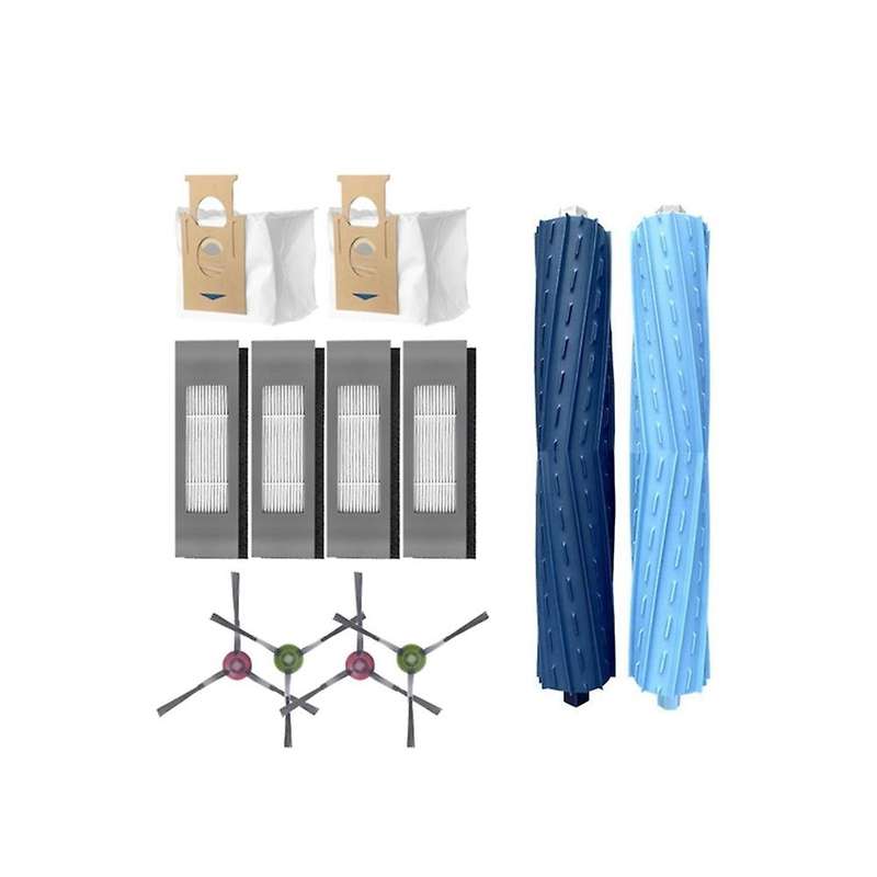 Hepa Filter Main Side Brush Mop Cloth Dust Bag for Ecovacs T9aivi