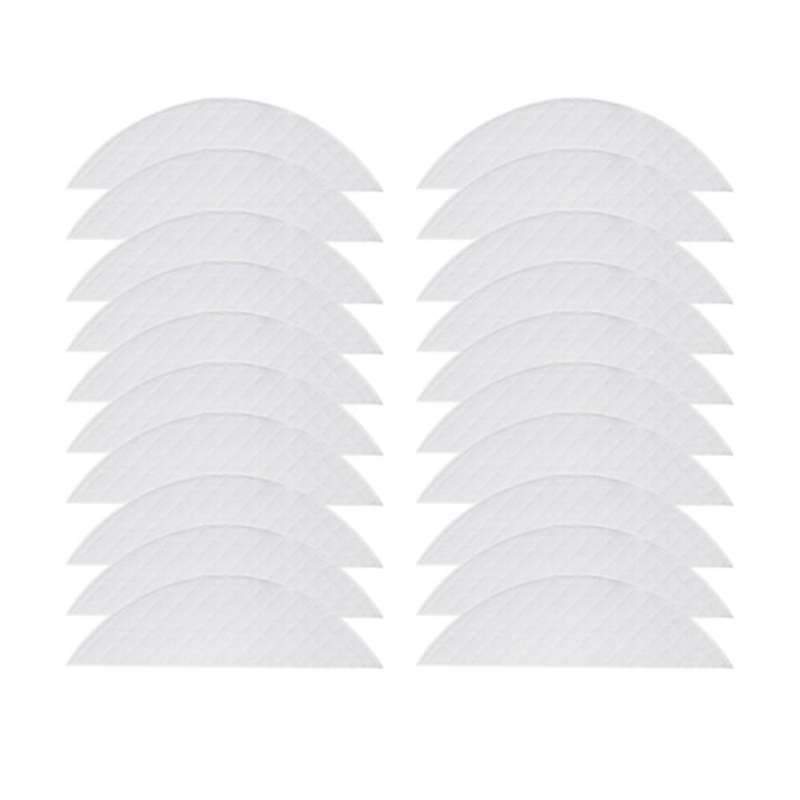 20pcs Disposable Mop Cloth for Xiaomi Lydsto R1 Vacuum Cleaner Kit