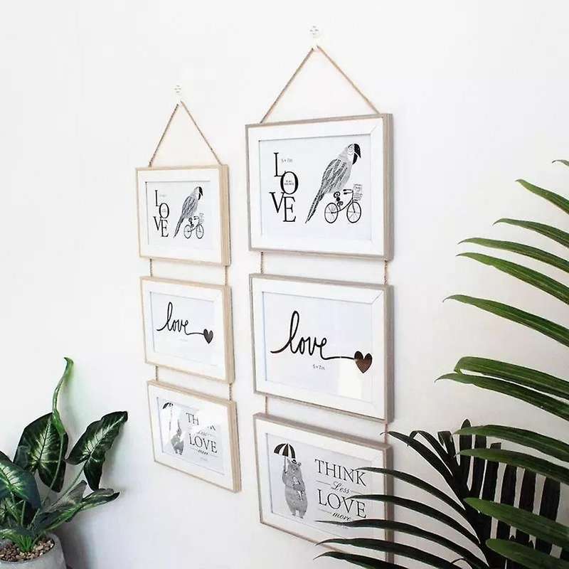 3 Connected Combination Wall Photo Frame European Wall Decoration A