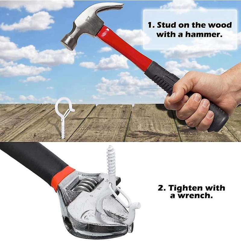 Q-hanger Hook Ceiling Q Screw Hook,hanger Wall Mount Screw Hook