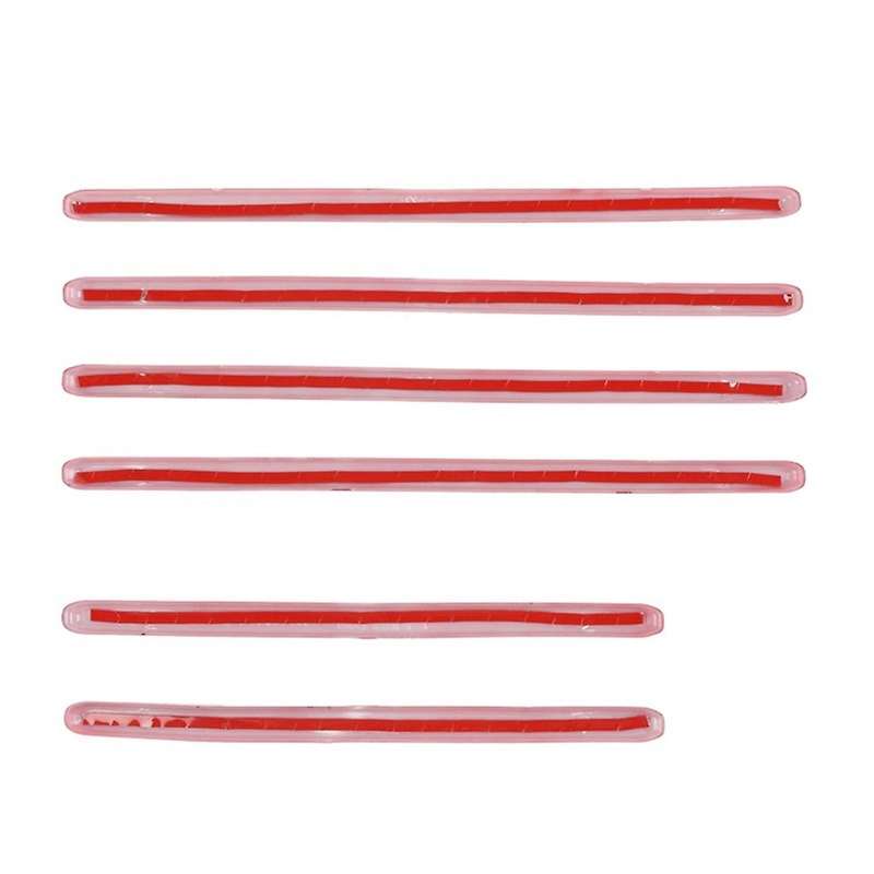 Car Tail Box Decoration Strip for Jeep Wrangler Jl Abs Red