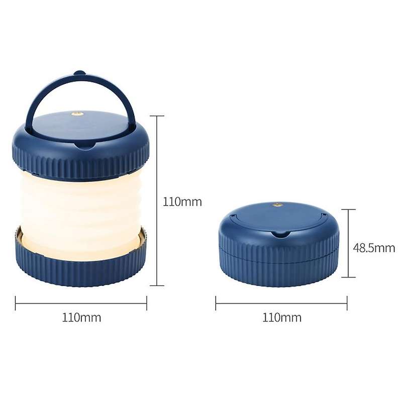 New Camping Tent Light Foldable Home Emergency Night Light , White