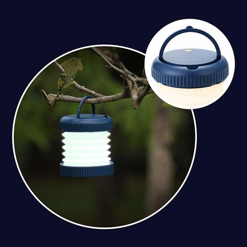 New Camping Tent Light Foldable Home Emergency Night Light , White