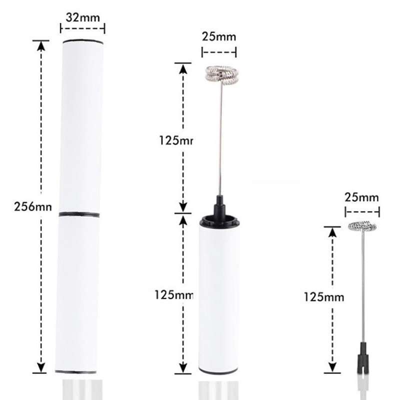 Electric Milk Frother Usb Foam Maker High Speeds Drink Frothing Wand