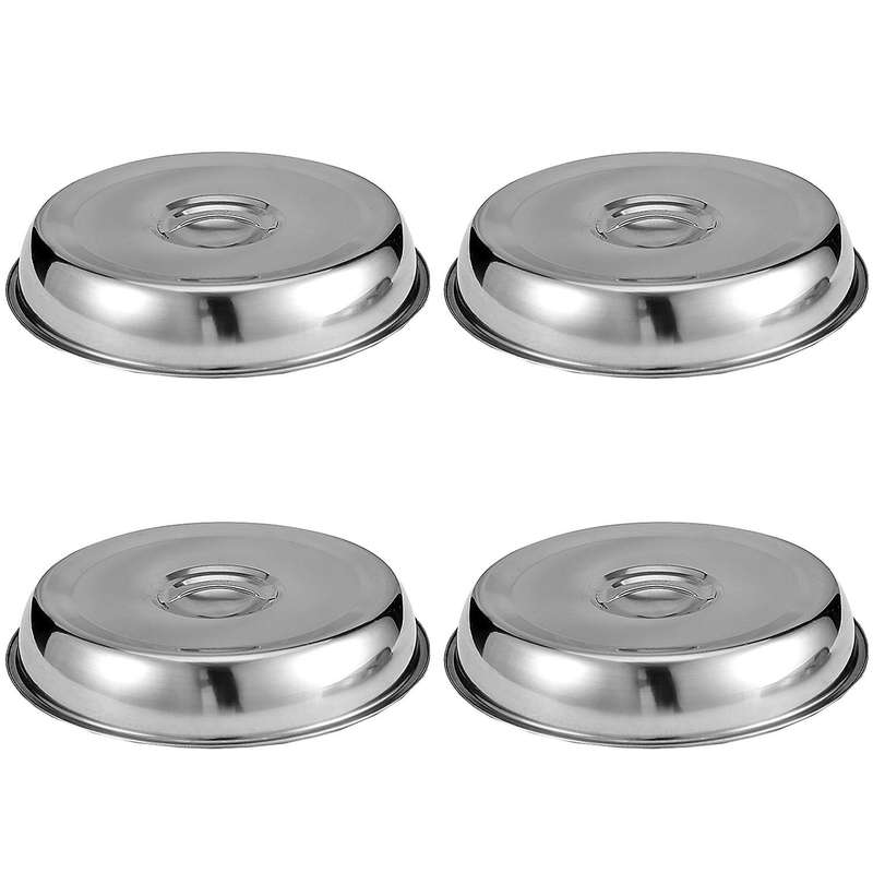 4 Pieces Cheese Melting Dome 9 Inches Basting Cover for Bbq Camp