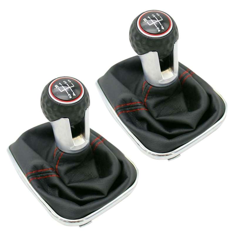 For Bora Mk4 Golf 4 Jetta 4 98-04 Car Gear Shift Knob 5 Speed