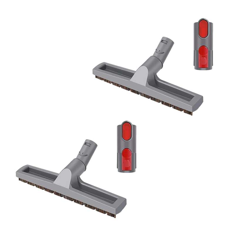 2x Floor Brush Head for Dyson Vacuum Cleaner V7 V8 Mixed Horsehair