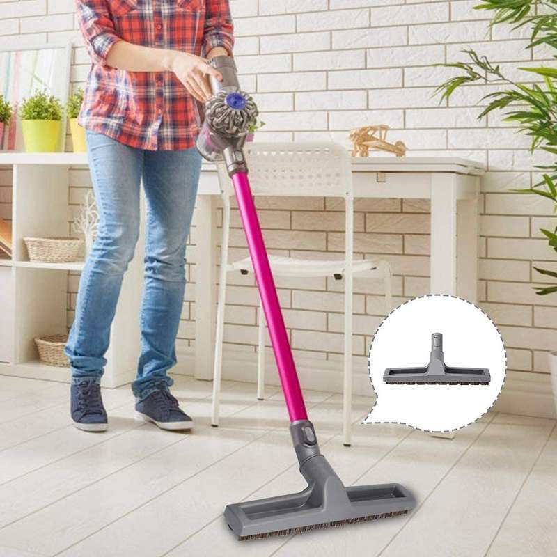 2x Floor Brush Head for Dyson Vacuum Cleaner V7 V8 Mixed Horsehair