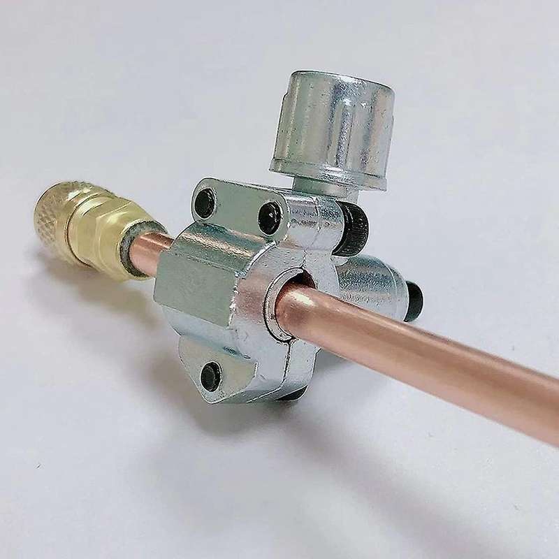 4pcs Piercing Valve Line Tap Valve for 1/4, 5/16, 3/8inch Pipes