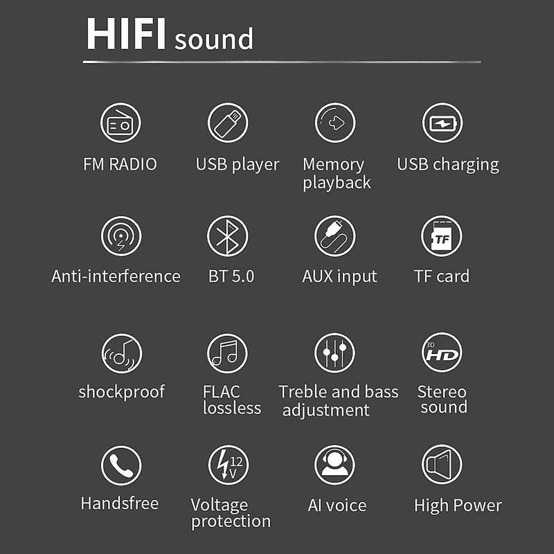 1 Din Car Audio Car Radio Fm Bluetooth Mp3 Audio Player Bluetooth