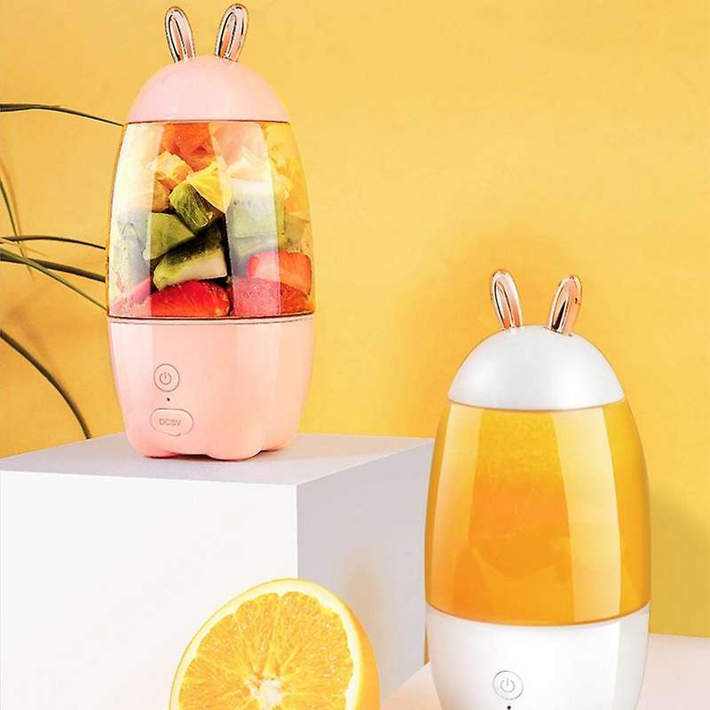 Blender Rechargeable Smoothie Maker Lovely Rabbit Juice Maker Blue