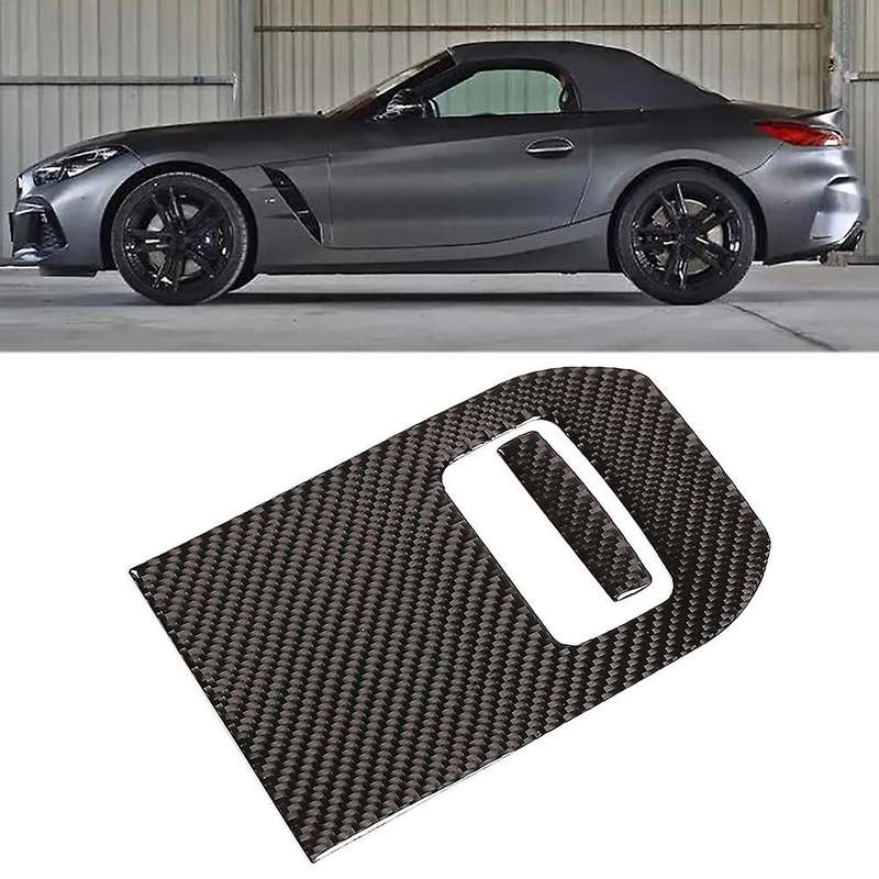 Car Central Control Driver Left Storage Box Panel Cover Trim Black