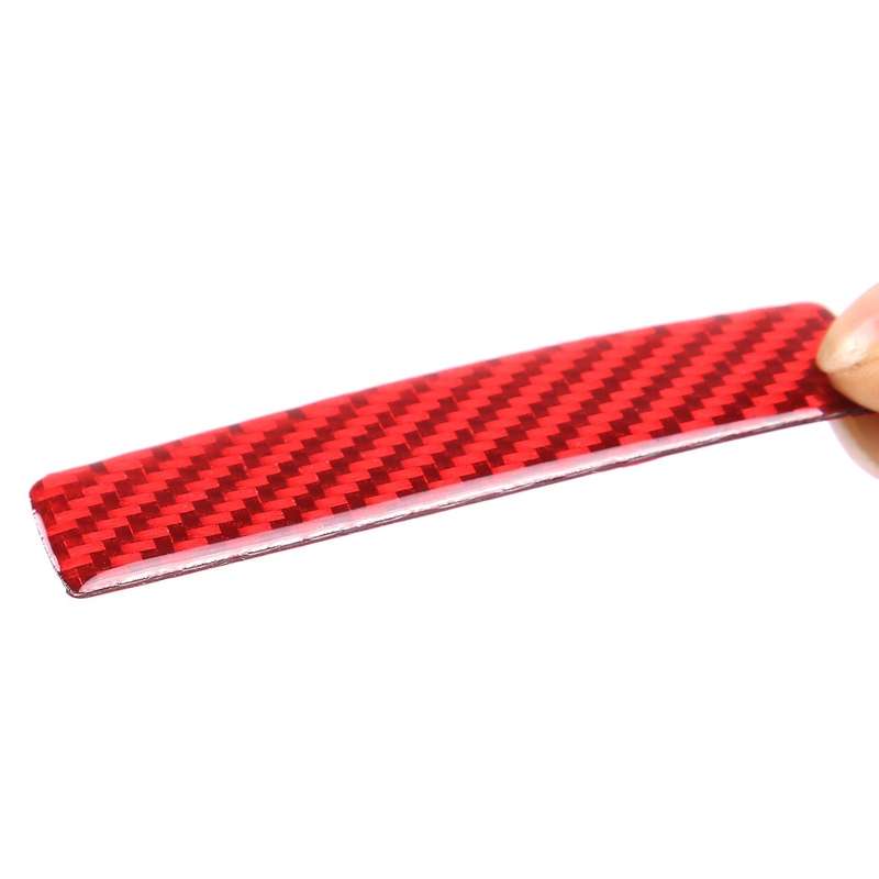 Car Central Control Driver Left Storage Box Panel Cover Trim Red