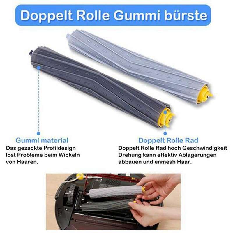 Main Side Brush Hepa Filter for Irobot Roomba 800 900 Series 805 860
