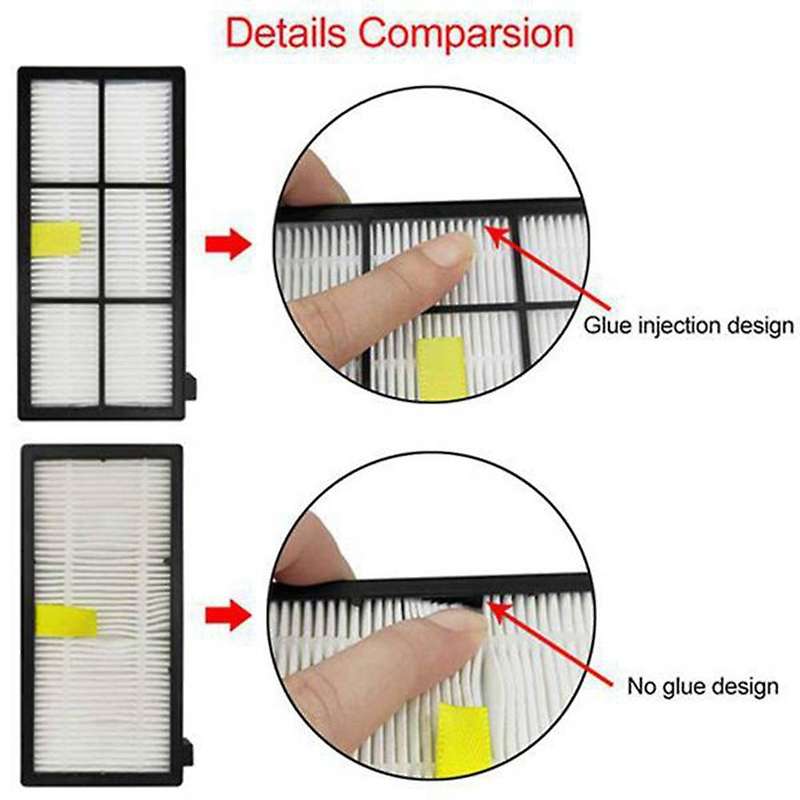 Main Side Brush Hepa Filter for Irobot Roomba 800 900 Series 805 860