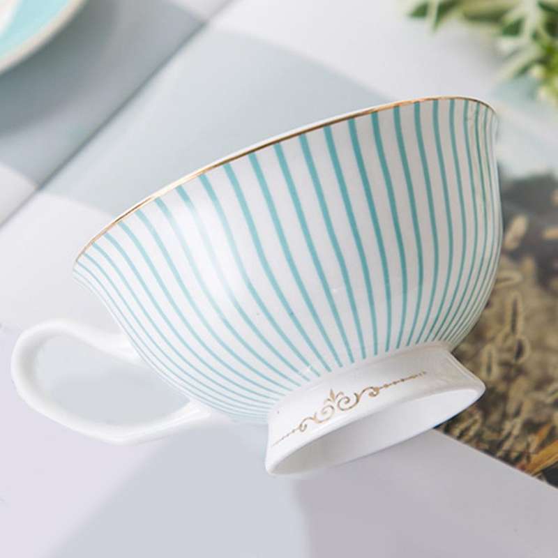 British Style Classic Coffee Cup Set Luxury Gift Ceramic Mug