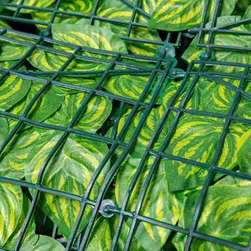 0.5x3 M Wall Plant Fence Leaves Artificial Faux Ivy Leaf
