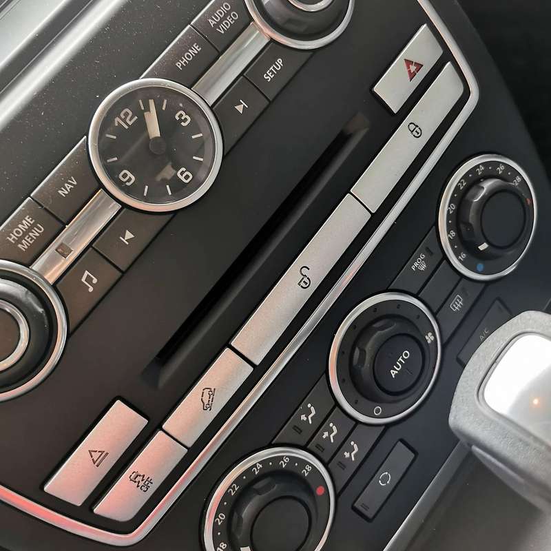 Car Button Sticker Cover Trim for Land Rover Freelander 2 2013-2015