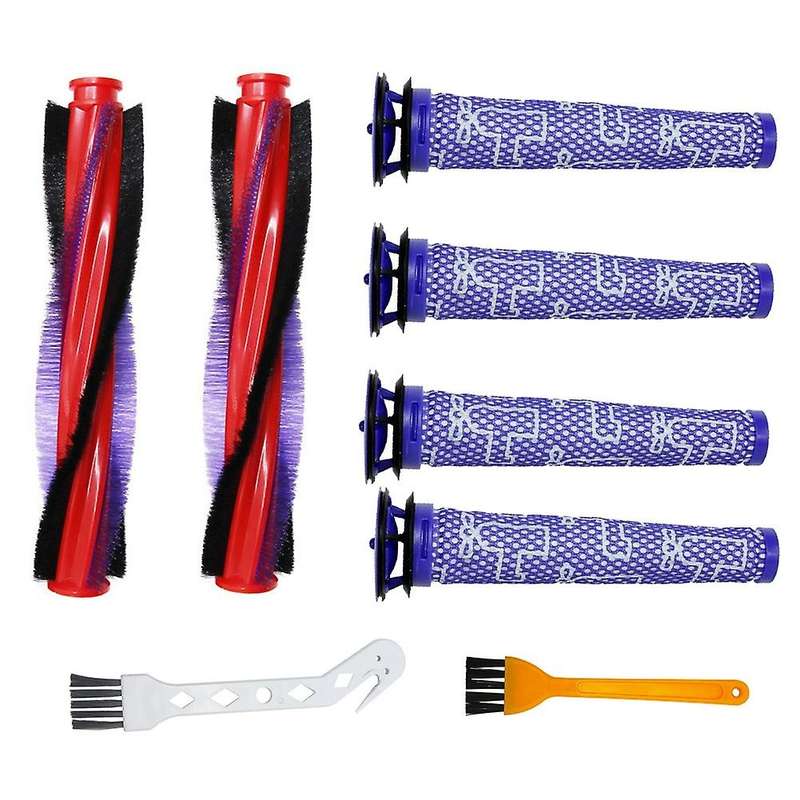 18.5cm Bristle Roller Brush Bar Pre-filter for Dyson V6 Dc59 Dc62