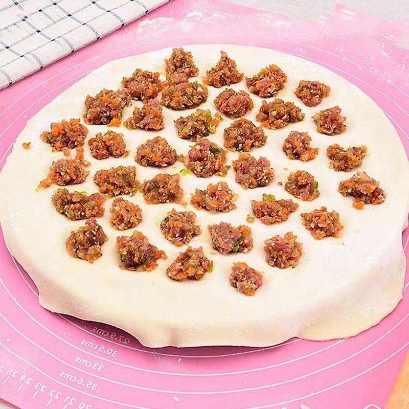 37 Holes Dumpling Mould Tools Dumplings Maker Ravioli Aluminum-silver