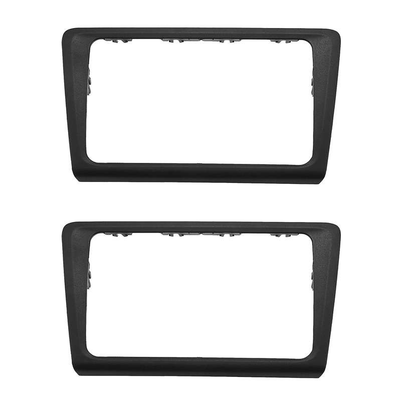 2x 2din Car Radio Panel Fascia for Skoda Rapid 2013 Frame Panel