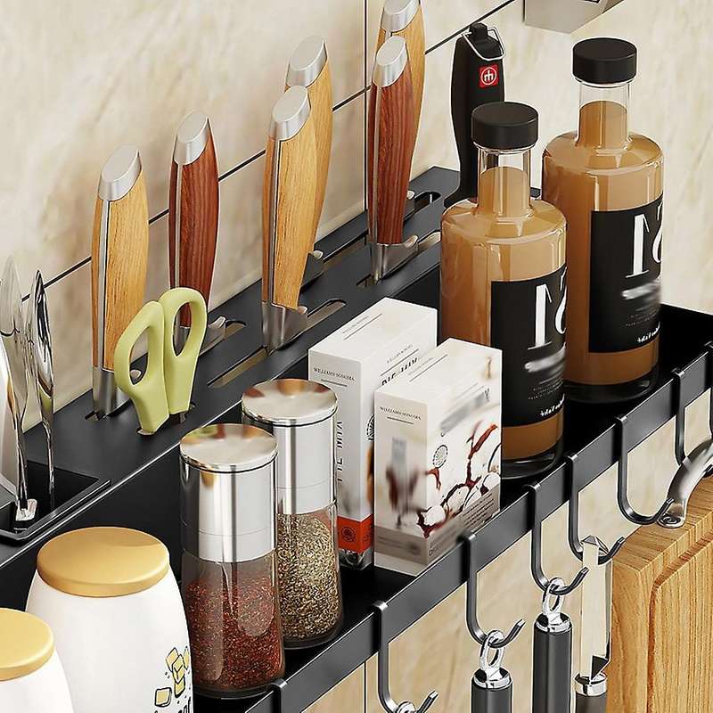 Stainless Steel Integrated Knife Chopsticks Shovel Storage Rack